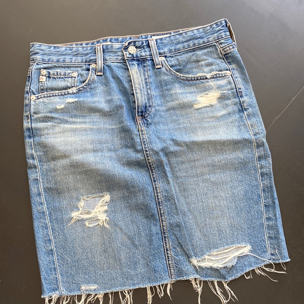 AG denim skirt
